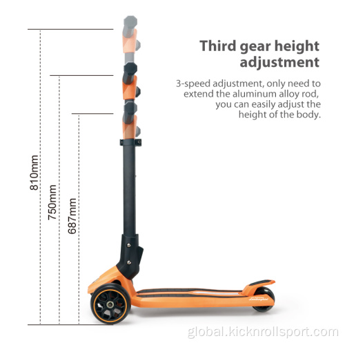 Kick Scooter with Light Lamborghini kick scooter, child scooter, Wholesale Anti-slip 3 Wheel Scooter Supplier